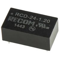 LEDドライバ IC， 1.2A， 1 → 10 V dc、PWM 調光 6ーPin PCB RCD-24-1.20 1個（直送品）