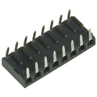 モレックス Molex 基板接続用ソケット 4 極 2.54mm 1 列 スルーホール 90148-1204 1ロット(5個)（直送品）