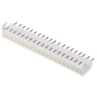 モレックス Molex 基板接続用ソケット 20 極 2.54mm 1 列 スルーホール 22-18-2201 1ロット(10個)（直送品）