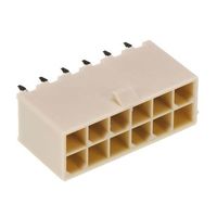 モレックス Molex 基板接続用ピンヘッダ 12極 4.2mm 2列 39ー28ー8120 1ロット(5個)（直送品）