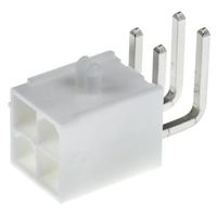 モレックス Molex 基板接続用ピンヘッダ 4極 4.2mm 2列 39ー30ー0040 1ロット(5個)（直送品）