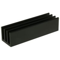 フィッシャー ヒートシンク 長さ:75mm 幅:21.45mm 高さ:19mm， SK454ー75SA 1個（直送品）