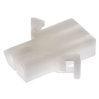 モレックス Molex プラグハウジング 2極 6.3mm 1列
