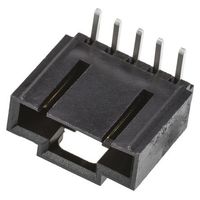 モレックス Molex 基板接続用ピンヘッダ 5極 2.54mm 1列 70553ー0004 1ロット(10個)（直送品）