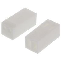 モレックス Molex コネクタハウジング 2極 ピッチ:2.54mm 1列 10-11-2023（直送品）