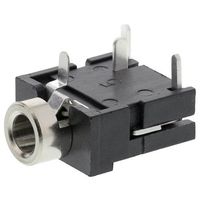 Lumberg フォーンコネクタ 3.5 mm スルーホール ステレオ KLBR 4 1個（直送品）