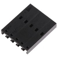 モレックス Molex コネクタハウジング 5極 ピッチ:2.54mm 1列 50ー57ー9005 1ロット(10個)（直送品）