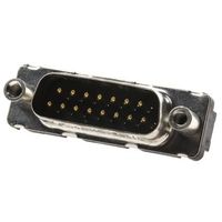 アンフェノールジャパン DーSubコネクタ Amphenol FCI， オス， 15極 D15P24A4GV00LF 1個（直送品）