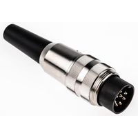 Lumberg DINプラグ 8極 オス ケーブルマウント SV 81 1個（直送品）