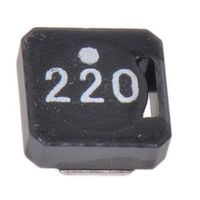 巻線インダクタ (面実装)， 22 μH， 1A， 5.3 x 5 2mm， VLCF5020Tー220MR75ー1 1ロット(5個)（直送品）