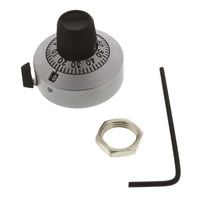 ビシェイ Vishay ノブ 6.35mm 直径:25.4mm 丸型 11A41B010 1個（直送品）