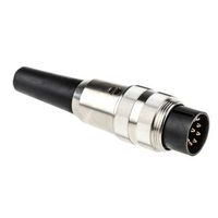 Lumberg DINプラグ 8極 オス ケーブルマウント SV 80 1個（直送品）