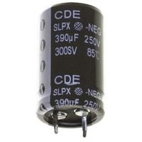 Cornell-Dubilier コンデンサ 2200μF 50V dc SLPX222M050A1P3（直送品）