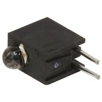 Bivar 基板用LED表示灯 緑 直角 30 ° スルーホール実装 H101CSGC 1ロット(10個)（直送品）