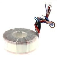 トロイダルトランス，1次:115V ac， 230V ac，2次:2 x 24V ac，電力:200VA RKD 200/2x24 1個（直送品）