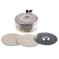 トロイダルトランス，1次:115V ac， 230V ac，2次:2 x 12V ac，電力:300VA RKD 300/2x12 1個（直送品）