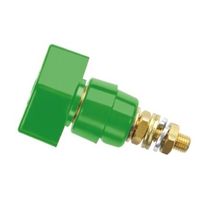 Schutzinger Schutzinger， ターミナル， 緑 4mm POL 631 / GN 1個（直送品）
