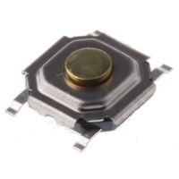 Alps Alpine タクタイルスイッチ 単極単投(SPST) 表面実装 モーメンタリ 5.2 x 5.2mm SKQGABE010（直送品）