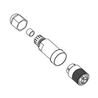 モレックス 丸型コネクタ， 3極， ミニチュア， ケーブルマウント， 1300170004 1個（直送品）