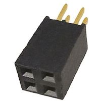 SAMTEC Samtec 基板接続用ソケット 2.54mm 2 列 スルーホール SSQ 01-G-D