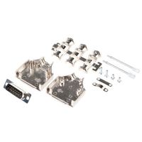 MH Connectors Dーsubコネクタ， 15極， MHDM15ーDB15PーK 1個（直送品）