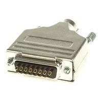 MH Connectors Dーsubコネクタ， 15極， MHDM15ーDM15PーK 1個（直送品）