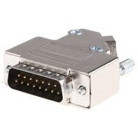 MH Connectors Dーsubコネクタ， 15極， D45ZK15ーDB15PーK 1個（直送品）