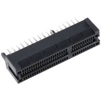 PCIE Samtec 1mmピッチ 64極 2列 ストレート スルーホール メス カードエッジコネクタ（直送品）