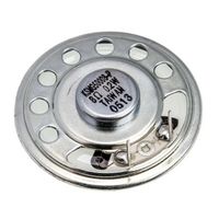 Kingstate 圧電型サウンダー 8Ω定格出力:0.2W 50 （Dia.） x 9mm KSMG50008-P（直送品）