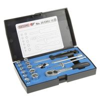 GEDORE ソケットセット1/4インチ 16ピース 20 EMUー10 1個（直送品）