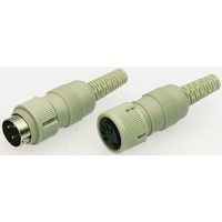 ヒルシュマン Hirschmann DINソケット 8極 メス ケーブルマウント 930538517 MAK 8100 S 1個（直送品）