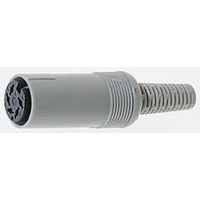 ヒルシュマン Hirschmann DINソケット 8極 メス ケーブルマウント