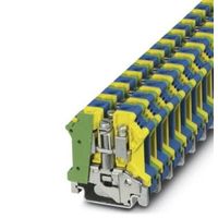 Phoenix Contact ヒューズ付き端子台 スクリュー UK 10 NーPE/Nシリーズ， 76A， 3024740（直送品）