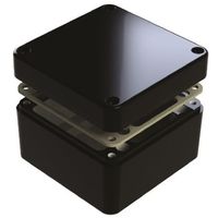 Deltron Deltron， アルミニウム， 高さ:80 mm， 奥行き:120 mm 487ー121208Eー68 1個（直送品）