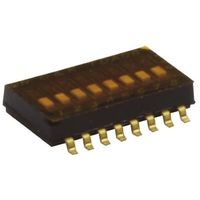 C&K Components C & K ディップスイッチ， フラッシュ， SPST TDA10H0SB1R 1個（直送品）