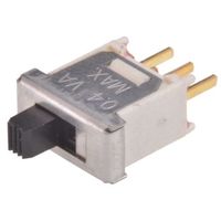 C&K Components C & K スライドスイッチ 単極双投(SPDT) 400 mA @ 20 V TS01CBE 1個（直送品）