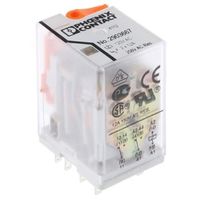 フエニックス・コンタクト Phoenix Contact リレー 120V ac， 2c接点 基板実装タイプ 2903667 1個（直送品）