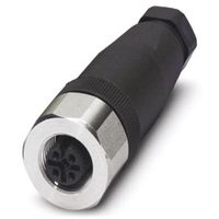 フエニックス・コンタクト Phoenix Contact 丸型コネクタ， 5極， M12， ケーブルマウント， 1553255 1個（直送品）