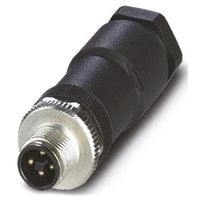 フエニックス・コンタクト Phoenix Contact 丸型コネクタ， 4極， M12， ケーブルマウント， 1404643 1個（直送品）