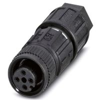 フエニックス・コンタクト Phoenix Contact 丸型コネクタ， 4極， M12， ケーブルマウント， 1641701 1個（直送品）