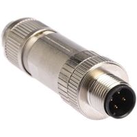 フエニックス・コンタクト Phoenix Contact 丸型コネクタ， 4極， M12， ケーブルマウント， 1554513 1個（直送品）