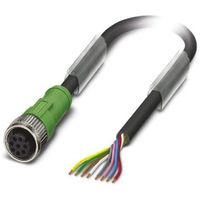 Phoenix Contact， 磁気ケーブル， 24 AWG， SACー8Pー 1.5ーPUR/M12FSシリーズ 1522590 1個（直送品）