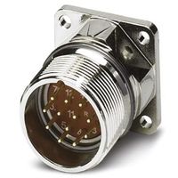 フエニックス・コンタクト Phoenix Contact 丸型コネクタ， 12極， M23， フランジマウント， 1607804 1個（直送品）