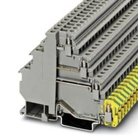 Phoenix Contact 接続式端子台 スクリュー DLKB 2.5ーPEシリーズ， 24A， 3011038 1個（直送品）