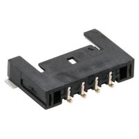 モレックス Molex 基板接続用ピンヘッダ 4極 1.5mm 1列 504050ー0491 1ロット(5個)（直送品）