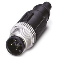 フエニックス・コンタクト Phoenix Contact 丸型コネクタ， 5極， M12， ケーブルマウント， 1507816 1個（直送品）