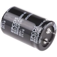 TDK Epcos コンデンサ 5600μF， ，80V dc， B41231A0568M000 1個（直送品）