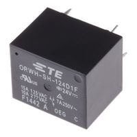 TE Connectivity リレー 24V dc 1c接点 基板実装タイプ
