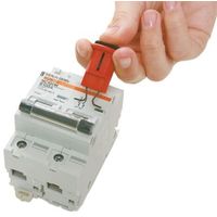 ロックアウト Brady 1穴 ガラス繊維強化プラスチック、ステンレススチール ユニバーサル回路ブレーカロックアウト 090851（直送品）