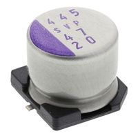 パナソニック Panasonic コンデンサ 47μF， ，20V dc， 20SVP47M 1ロット(5個)（直送品）